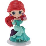 Figure Boneca Princesa Ariel Pequena Sereia Disney Edição Limitada 12cm PVC Colecionável Bandai Banpresto Qposket