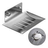 Saboneteira Luxo Banheiro Porta Sabonete Inox 304 Prata