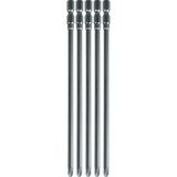 Pacote 5 Pcs Bits Phillips 162mm Ph2 Longo Makita B-10481