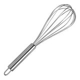 Batedor De Ovo Em Aço Inox Reforçado Fouet 26cm Profissional