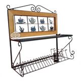 Suporte Artesanal Paneleiro Artesanal Panelinha 80cm Sudeste Rústico