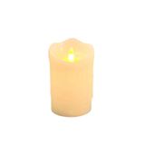 Vela De Led Flame Chama Viva 12x7cm Decoração