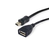 Adaptador Mini Usb V3 Macho Usb Femea Otg Celular Gps