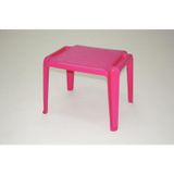 MESA PLASTICA MONOBLOCO INFANTIL DONACHICA ROSA