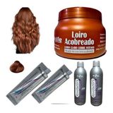 Kit Tinta Coloração Profissional 2 Tinta 2 Ox 1 Matizador