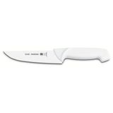 Faca Para Carne Profissional Tramontina 11&quot; Em Aço Inox E Cabo Branco Tramontina