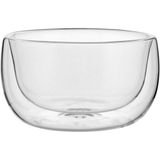 Saladeira 6x11x11cm 250ml Borosilicato Transp Parede Dupla