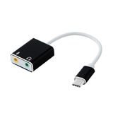 Adaptador P2 3.5mm Duas Vias Para Usb-c