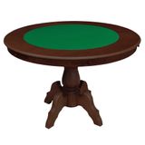 Mesa De Jogos 6 Lugares Gavetas E Porta Copos