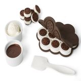 Kit De Molde E Espátula Para Mini Sorvete Ice Cream Chef&#39;n