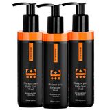 Kit 03 Shampoo Para Barba Goot Wood Embaixador 200ml