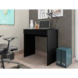 Mesa Escrivaninha Para Computador Alexia 80cm Preto Ajl