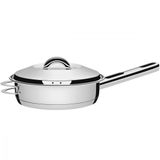 Frigideira Tramontina Em Inox Tampa Cabo E Alça 28 Cm 4,8 L