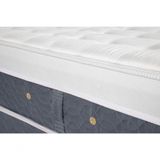 Cama Box + Colchão Castor Solteiro Plush Light Stress One Face Pocket 120x203x61cm
