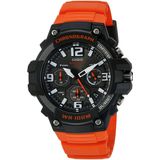 Casio Men's Sports Inoxidável Relógio de Quartzo com Alça de Resina, Laranja, 25 (Modelo: MCW100H-4AV)