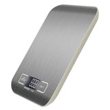 Balança Digital De Cozinha De 5kg Aço Inox