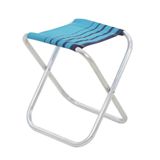 Banqueta De Praia Tramontina Fiji Em Alumínio Com Assento Azul Tramontina