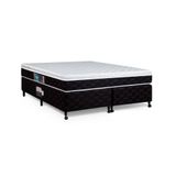 Cama Box + Colchão Castor Queen Montblanc One Face D33 158x198x52cm