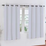 Cortina Corta Luz Varão Simples 2,80m X 1,60m Branco