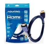 Cabo Hdmi 2.0 4k 1m: Áudio E Vídeo Imersivos