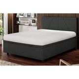 Base Cama Box Baú Casal Linho Skybox Preto