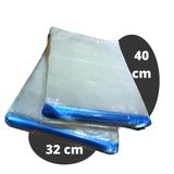 Saco Transparente Com Lacre 32x40 100 Un Organização Kits