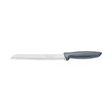 Faca Para Pão Tramontina Plenus Com Lâmina Em Aço Inox E Cabo De Polipropileno Cinza 8&quot; Tramontina