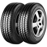 Kit 2 Pneu Continental 175/70r14 95/93t 6pr Vancocontact 2