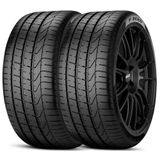 Kit 2 Pneu Pirelli Aro19 255/40r19 96w Tl P Zero Run Flat
