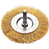 Escova Circular Arame Ondulado Com Haste 2x1/4&#39;&#39; Tramontina Pro Tramontina