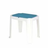 Mesa Tramontina Infantil Versa Em Polipropileno Branco E Azul