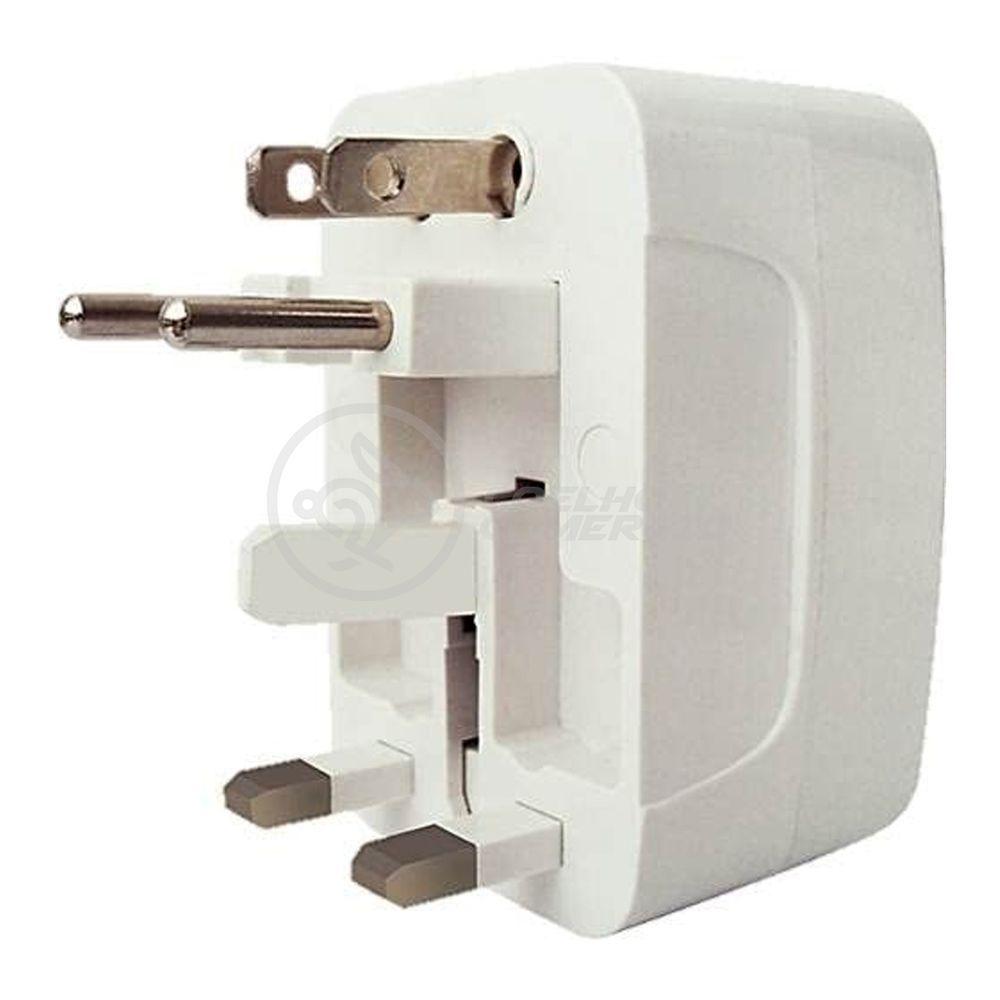 Adaptador Tomada Universal Internacional Viajem + 150 Países