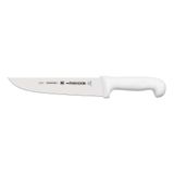 Faca Passador 8&quot; Profissional Com Lâmina Em Aço Inox E Cabo Em Polipropileno Branco