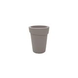 Vaso Tramontina Gipsy Em Polietileno Concreto 70cm Altura / 55cm Diâmetro Superior Tramontina