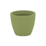 Vaso Com Prato Tramontina Asteca 38 Cm Em Polietileno Concreto Tramontina