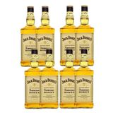 Kit 8 Jack Daniel&#39;s Honey Original 375ml Uísque Padrinhos