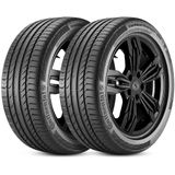 Kit 2 Pneu Continental 225/45r17 91w Sportcontact5 Ssr Run F