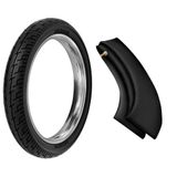 Pneu Moto Rinaldi Aro 14 80/100-14 49L Traseiro + Câmara de Ar