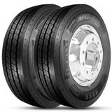 Kit 2 Pneu Pirelli 215/75r17.5 126/124m 16pr Mc 01 Liso