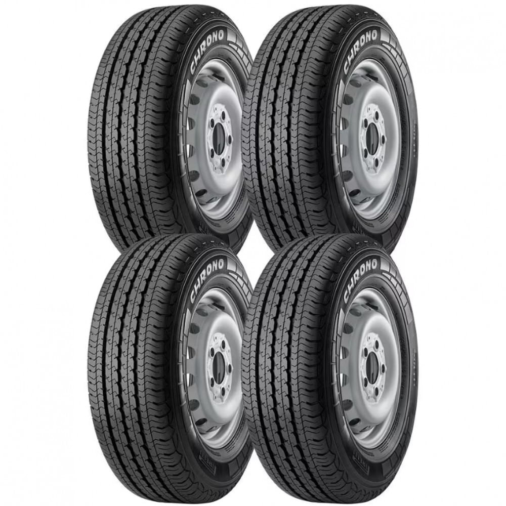 Pneu Aro 16 Pirelli Chrono 215/75 R16c 113r 4 Unidades