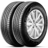 Kit 2 Pneus Continental Aro 16 205/55R16 91V FR PowerContact2