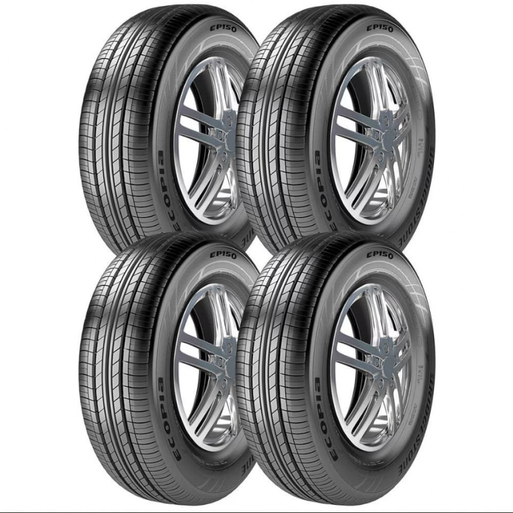 Pneu Ecopia Ep150 185/60 Aro 15 84h 4 Unidades Bridgestone