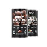 Kit 2 Whey Protein Renova Be Ácido Hialurônico Suplemento