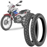 2 Pneu Moto Falcon Technic 120/90-17 64s 90/90-21 54s T&amp;c