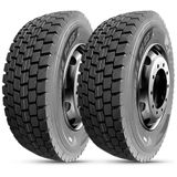 Kit 2 Pneu 295/80r22.5 Xbri 152/149l 18pr Tl Forza Plus F1