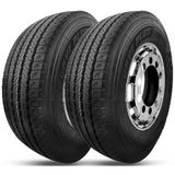 Kit 2 Pneu Xbri 275/80r22.5 149/146l 16pr Tl Curve Plus F1