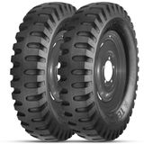 Kit 2 Pneu Aro 16 6.50-16 Technic Militar Mlt6 99p Tt