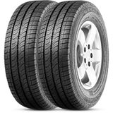 Kit 2 Pneu Semperit Aro 16 205/75r16 110r 8pr Van Life 2