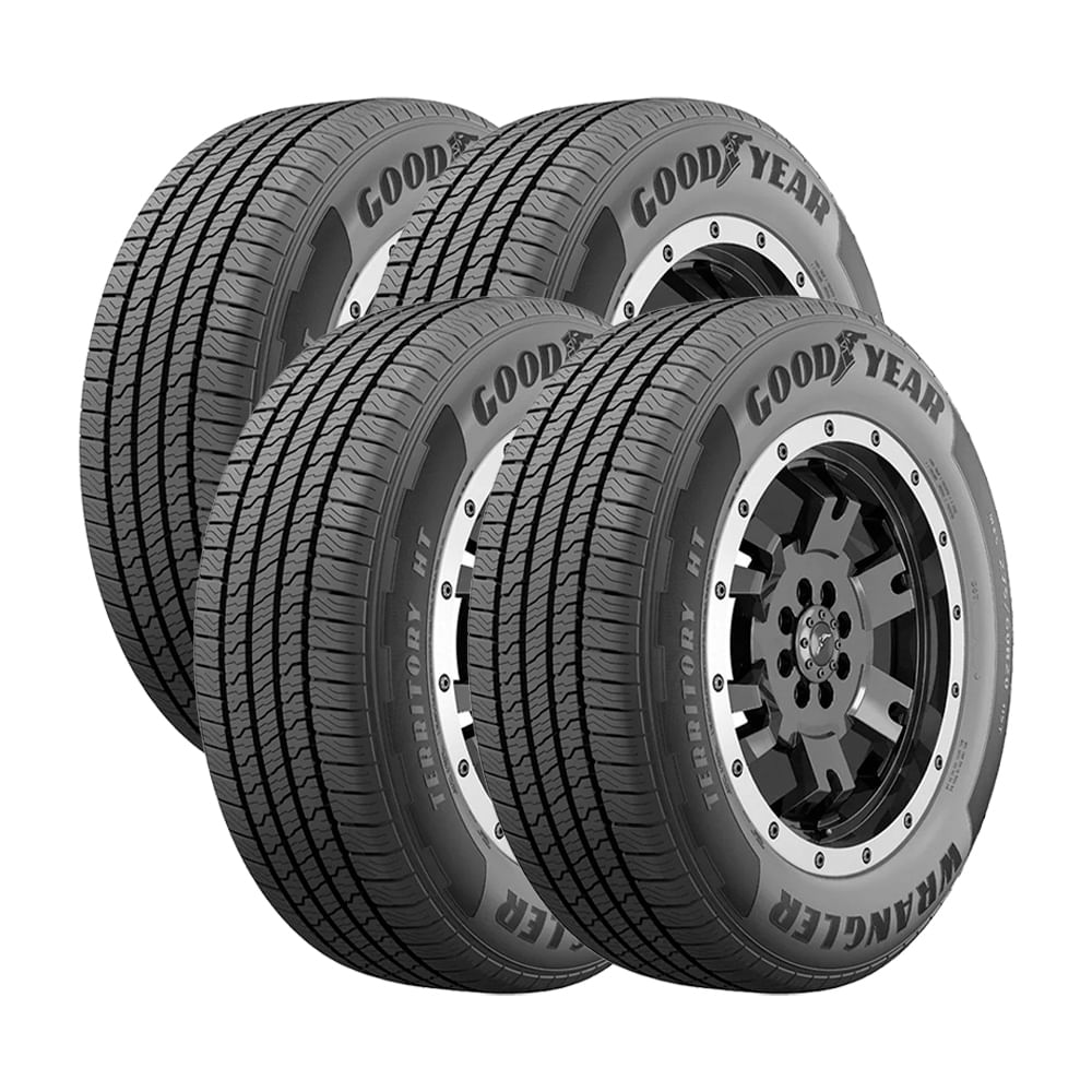 Jogo 4 Pneus Goodyear Aro 17 Wrangler Territory Ht 205/55r17 91v