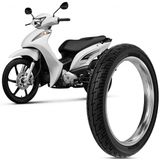 Pneu Moto Biz 125 Rinaldi Aro 14 80/100-14 49l Traseiro Bs32